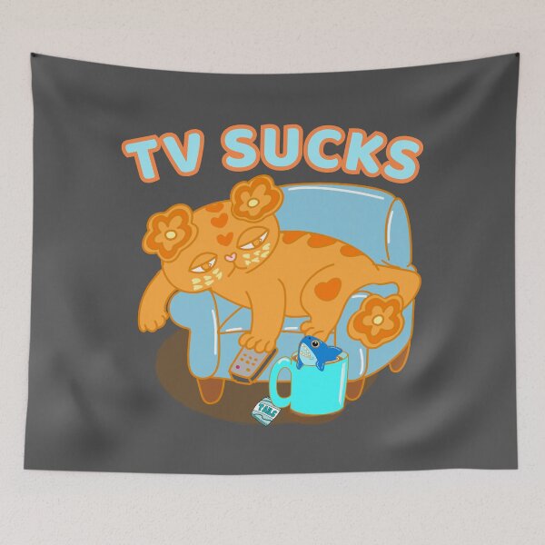 Item preview, TV Sucks designed and sold by BritishDelights.