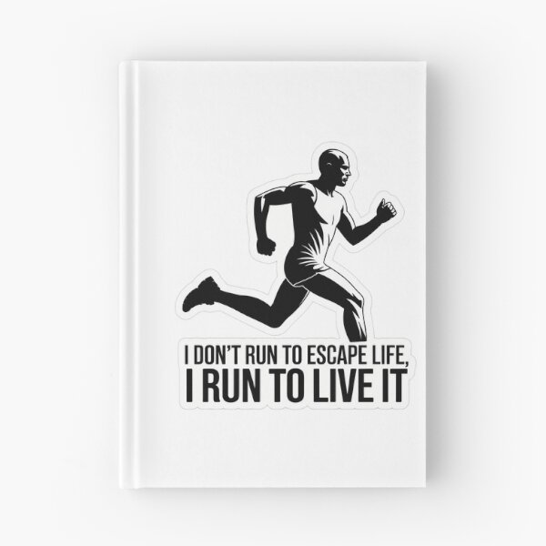 Item preview, Run To Live It - Marathon Motivation designed and sold by NiftyWrx.