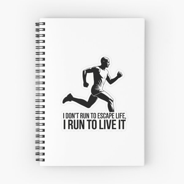 Item preview, Run To Live It - Marathon Motivation designed and sold by NiftyWrx.