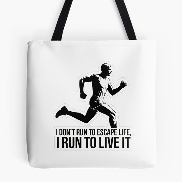 Item preview, Run To Live It - Marathon Motivation designed and sold by NiftyWrx.