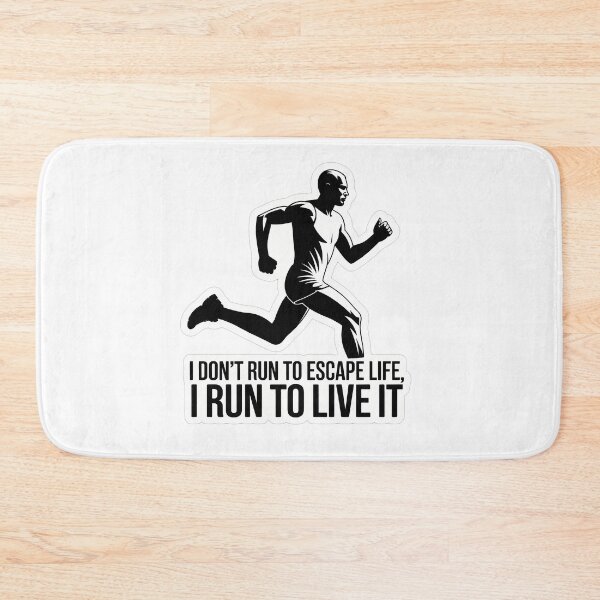 Item preview, Run To Live It - Marathon Motivation designed and sold by NiftyWrx.