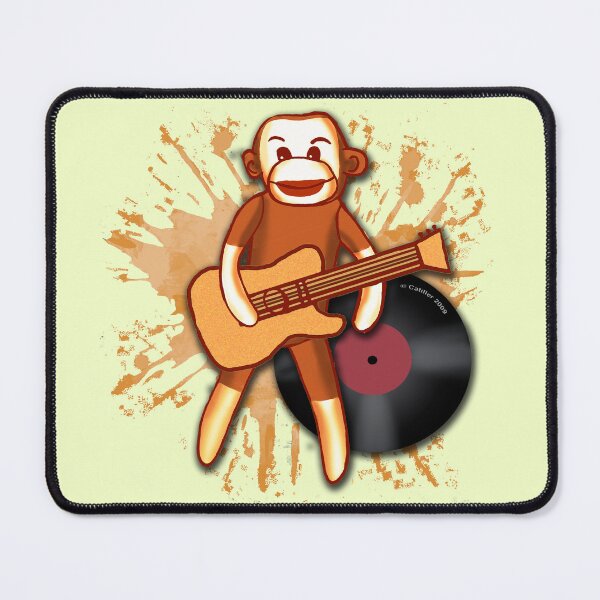 Item preview, Rock And Roll Sock Monkey designed and sold by artmuvz.