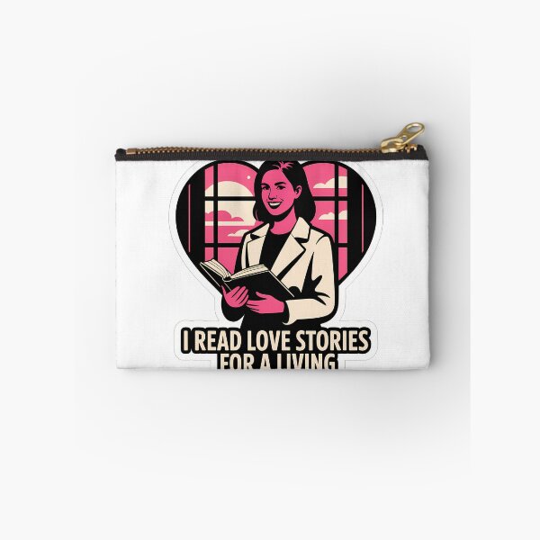 Item preview, Confident Woman Reading Love Stories designed and sold by NiftyWrx.
