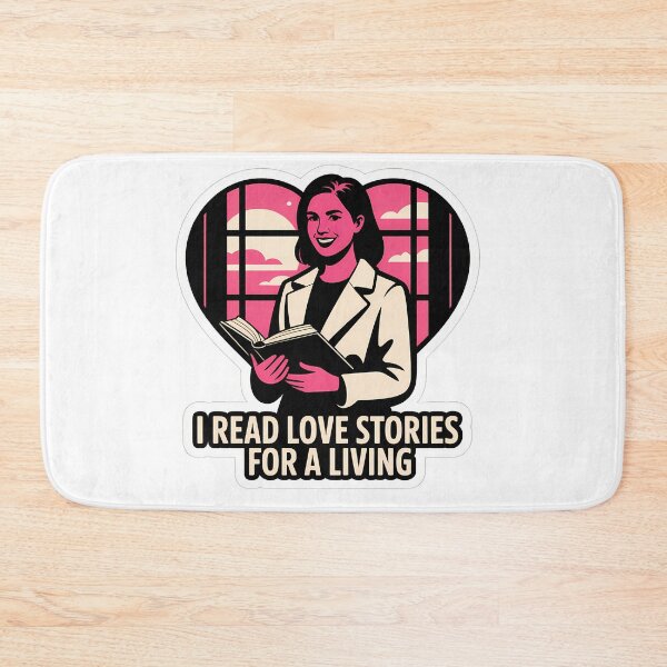 Item preview, Confident Woman Reading Love Stories designed and sold by NiftyWrx.