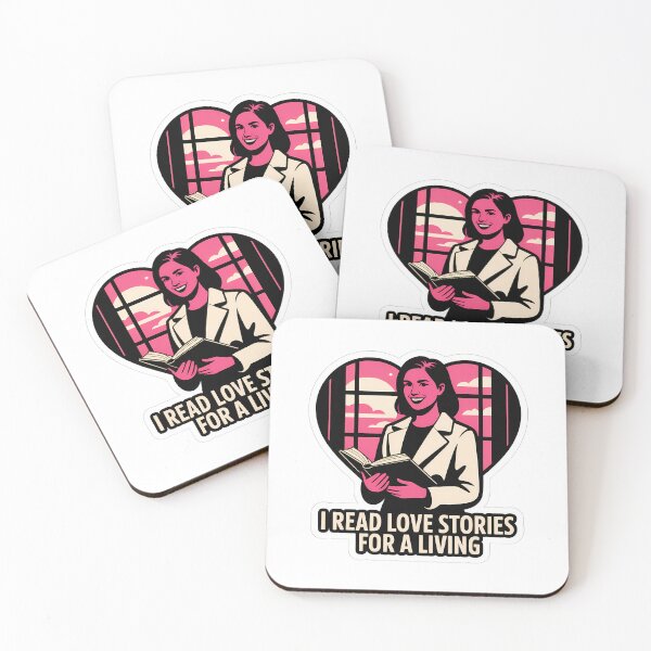 Item preview, Confident Woman Reading Love Stories designed and sold by NiftyWrx.