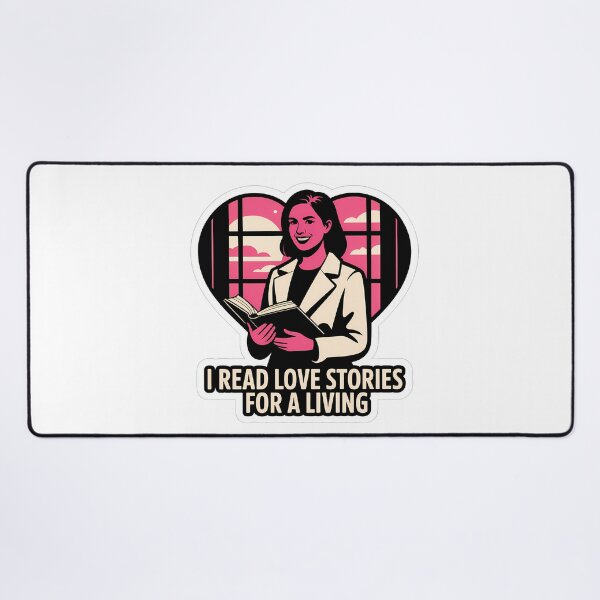 Item preview, Confident Woman Reading Love Stories designed and sold by NiftyWrx.