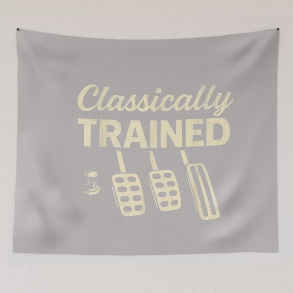 Item preview, Classically Trained with Dimmer Manual Car Pedals Driving designed and sold by GreggRoss.