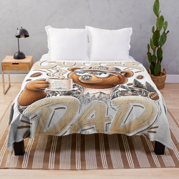 Item preview, Funny Coffee Dad Bear Father’s Day designed and sold by JANAWIYSTUDIO.