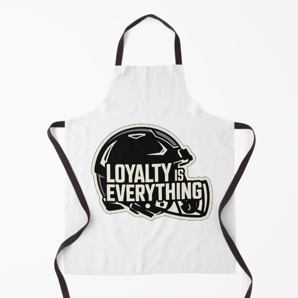 Item preview, Loyalty is Everything Football Helmet designed and sold by NiftyWrx.