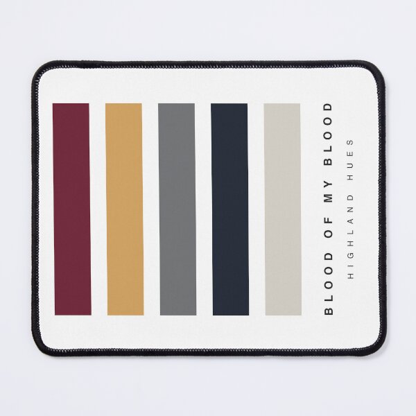 Item preview, ‘Blood of my Blood’ Highland Hue Palette designed and sold by The Colourful Game.