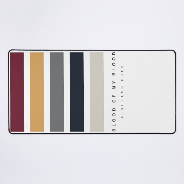 Item preview, ‘Blood of my Blood’ Highland Hue Palette designed and sold by The Colourful Game.