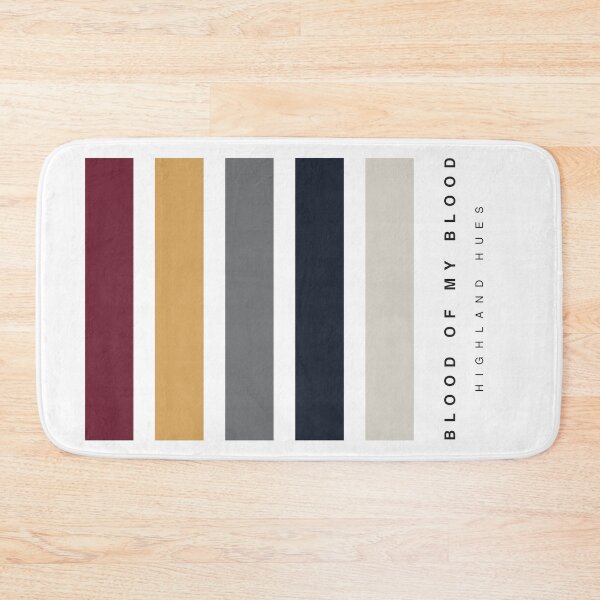 Item preview, ‘Blood of my Blood’ Highland Hue Palette designed and sold by The Colourful Game.