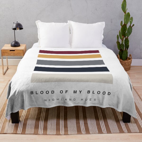 Item preview, ‘Blood of my Blood’ Highland Hue Palette designed and sold by The Colourful Game.