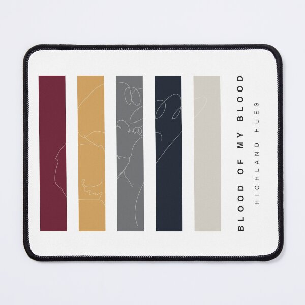 Item preview, ‘Blood of my Blood’ Highland Hue Palette Special Edition Graphic Artwork designed and sold by The Colourful Game.