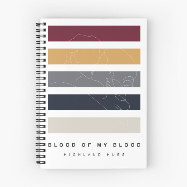 Item preview, ‘Blood of my Blood’ Highland Hue Palette Special Edition Graphic Artwork designed and sold by The Colourful Game.