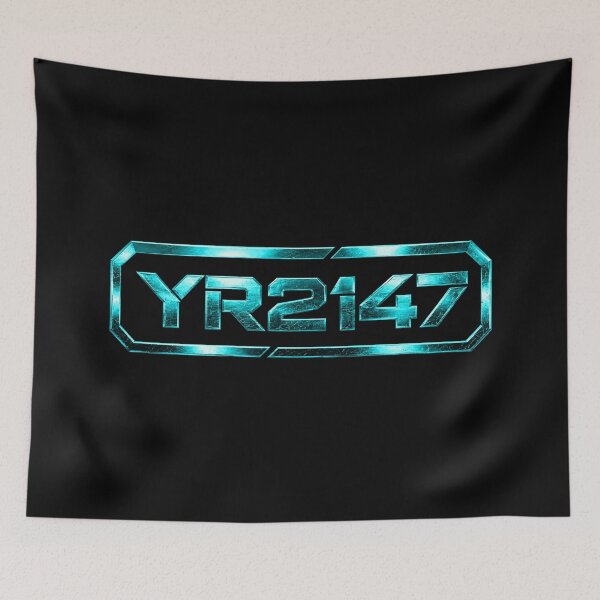 Item preview, YEAR 2147 Futuristic Cyberpunk Sci-Fi Streetwear designed and sold by TEEJAMBOREE.