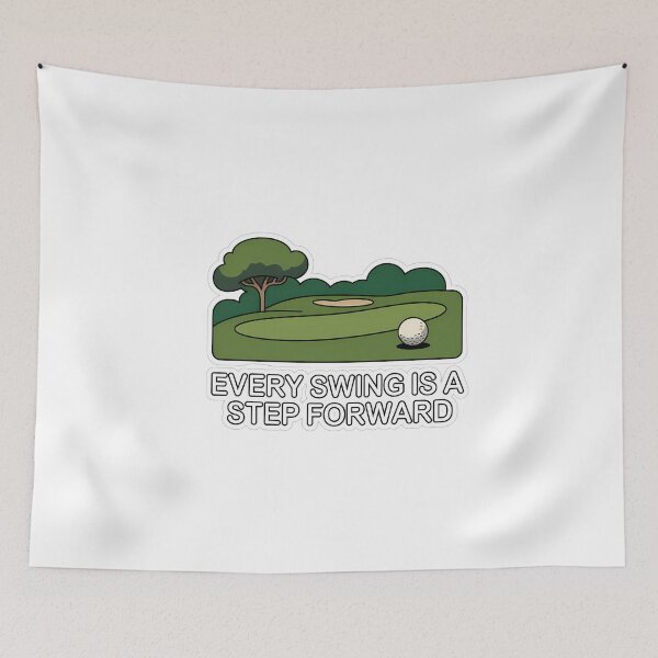 Item preview, Golf Perseverance Minimalist Design designed and sold by NiftyWrx.