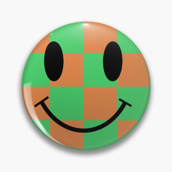 Item preview, Green and Orange Smiley designed and sold by Medusa's Revenge Art.