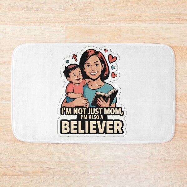 Item preview, Believer Mom Bible Verse designed and sold by NiftyWrx.