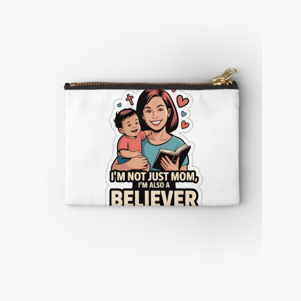 Item preview, Believer Mom Bible Verse designed and sold by NiftyWrx.