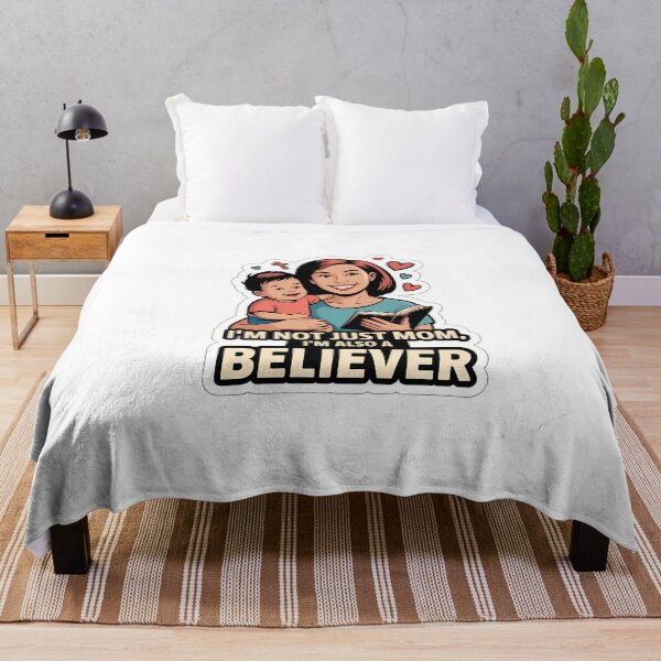 Item preview, Believer Mom Bible Verse designed and sold by NiftyWrx.