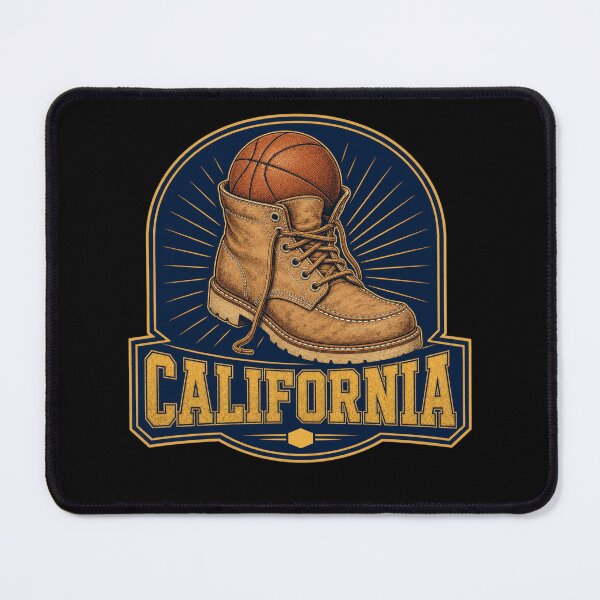 Item preview, California Basketball Work Boot designed and sold by freshwear design.