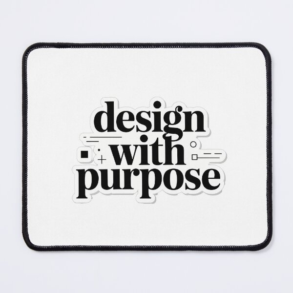 Item preview, Design with Purpose Minimalist Typography designed and sold by NiftyWrx.