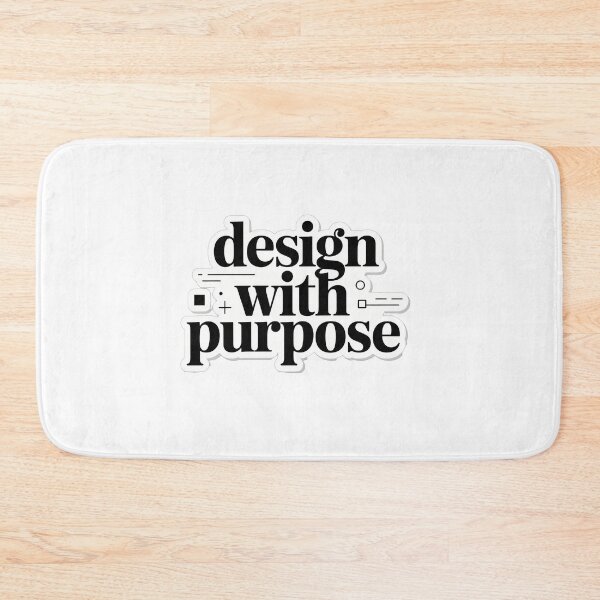 Item preview, Design with Purpose Minimalist Typography designed and sold by NiftyWrx.