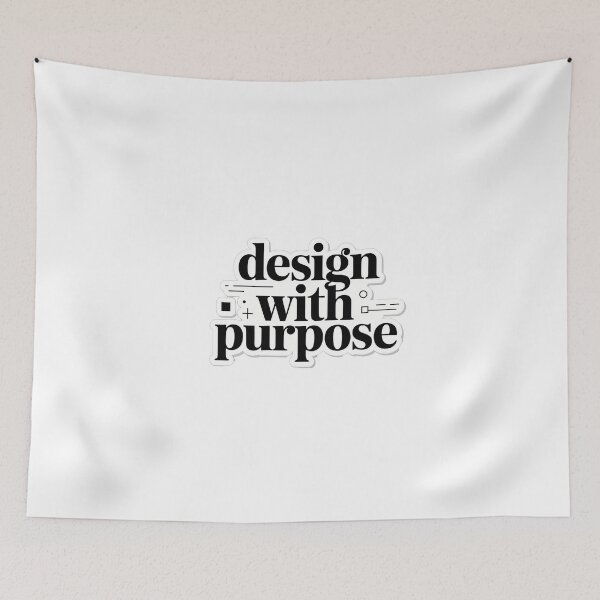 Item preview, Design with Purpose Minimalist Typography designed and sold by NiftyWrx.