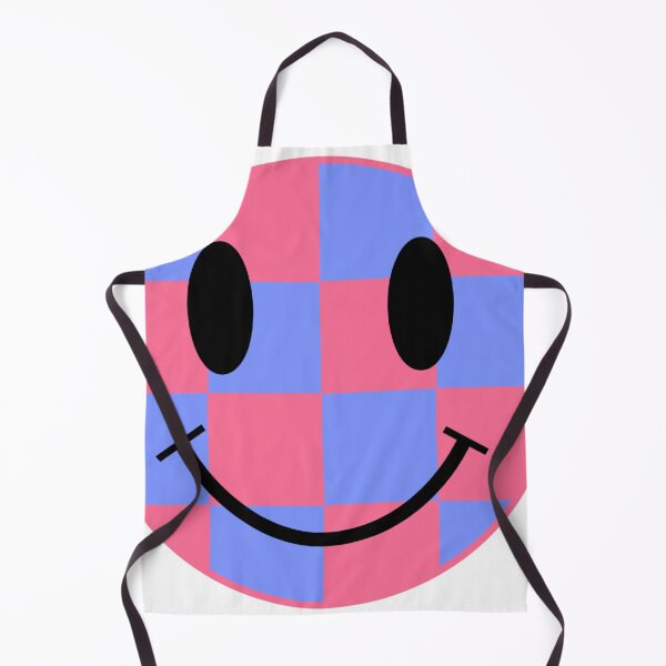 Item preview, Pink and Periwinkle Smiley designed and sold by Medusa's Revenge Art.