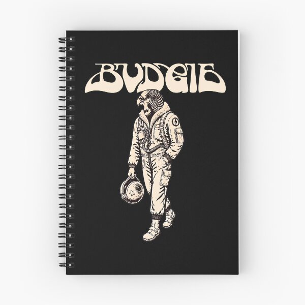 Item preview, Budgie Band Retro Space Rock Astronaut Vintage Design designed and sold by Love-bloock.