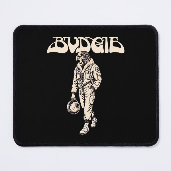 Item preview, Budgie Band Retro Space Rock Astronaut Vintage Design designed and sold by Love-bloock.