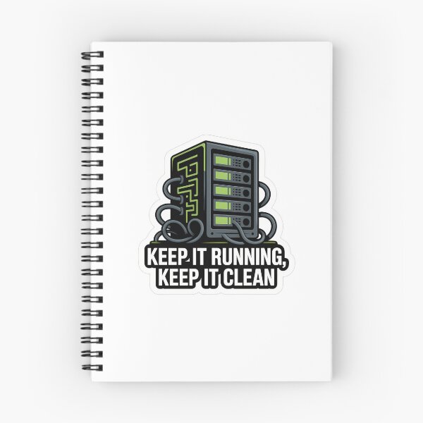 Item preview, Keep It Running Minimalist Tech Quote designed and sold by NiftyWrx.