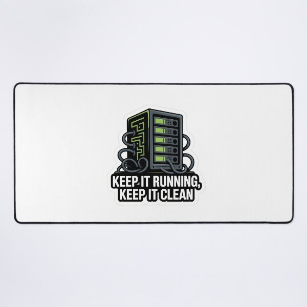 Item preview, Keep It Running Minimalist Tech Quote designed and sold by NiftyWrx.