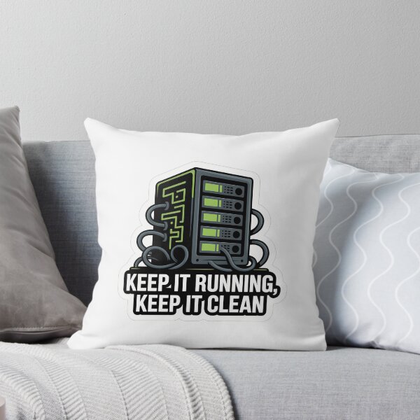 Item preview, Keep It Running Minimalist Tech Quote designed and sold by NiftyWrx.