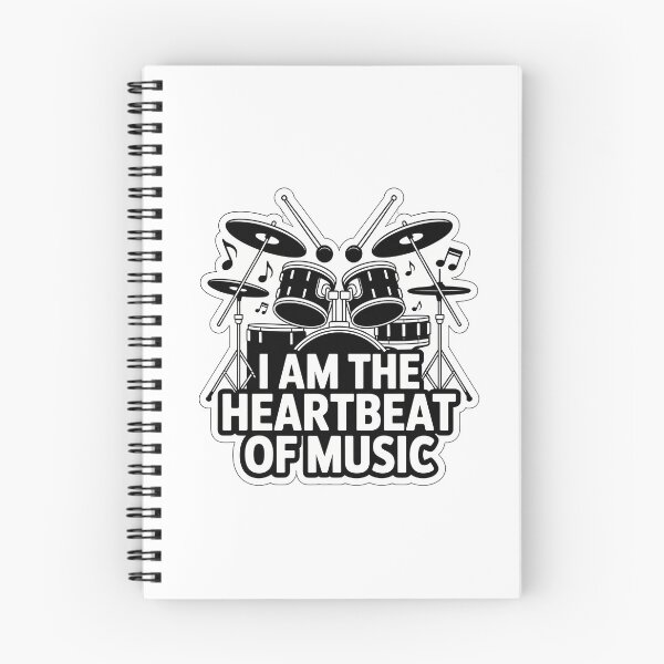 Item preview, I Am The Heartbeat Of Music designed and sold by NiftyWrx.