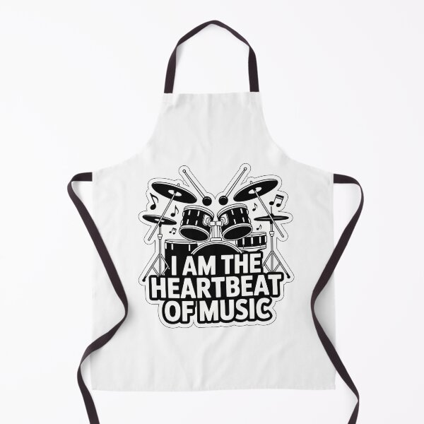 Item preview, I Am The Heartbeat Of Music designed and sold by NiftyWrx.