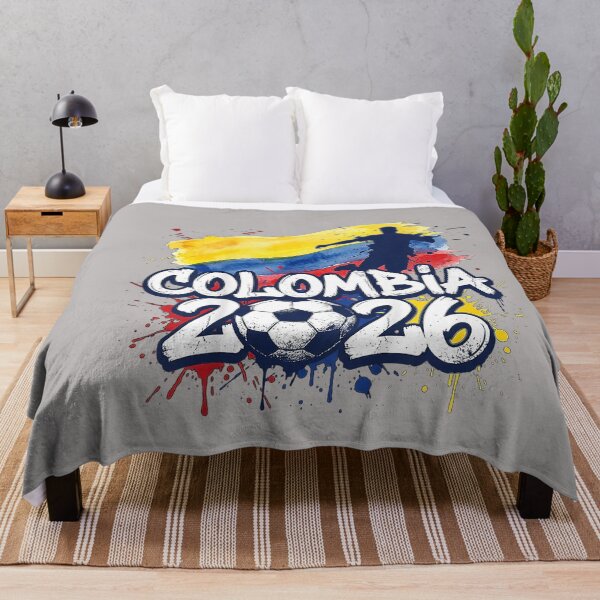 Item preview, Colombia COL 26 Fan Paint Splash Colombian Flag Graffiti Art designed and sold by GreggRoss.