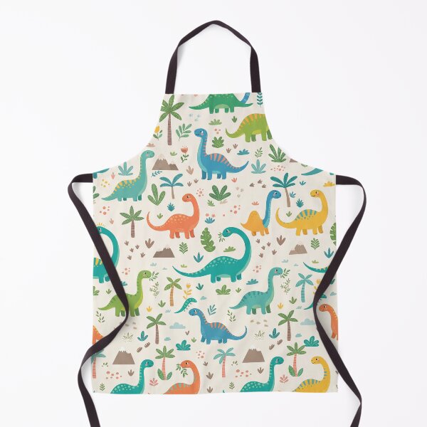 Item preview, Cute Colorful Dinosaurs Seamless Pattern - Little Dino Lovers by MNS designed and sold by ashenlocs.