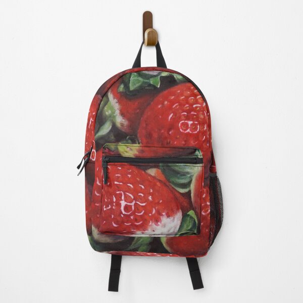 Item preview, Vibrant Red Strawberries Harvest - Realistic Fruit Fine Art designed and sold by HaedamArt.