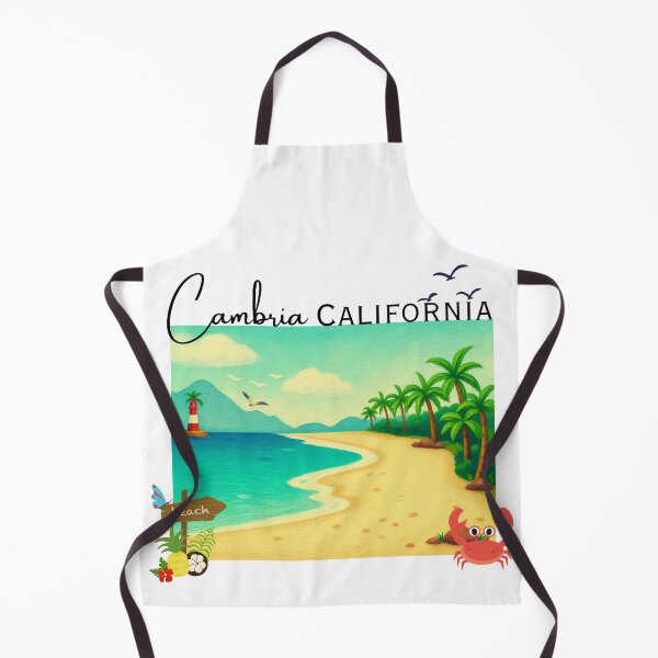 Item preview, Cambria California Beach Sunset Lighthouse Palm Trees designed and sold by DonnaRaine.