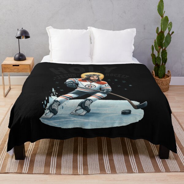Item preview, Holy Jesus Hockey Savior designed and sold by Eowcat.