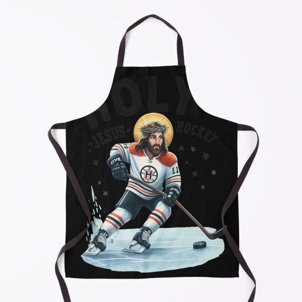 Item preview, Holy Jesus Hockey Savior designed and sold by Eowcat.