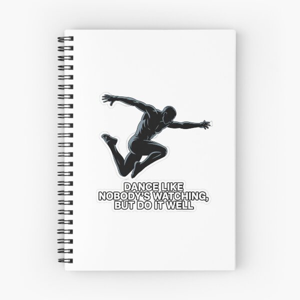 Item preview, Dance Like Nobody's Watching Bold Silhouette designed and sold by NiftyWrx.