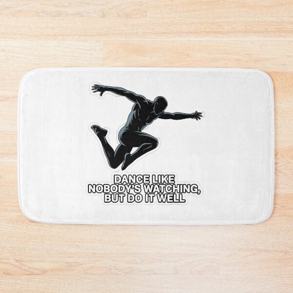 Item preview, Dance Like Nobody's Watching Bold Silhouette designed and sold by NiftyWrx.