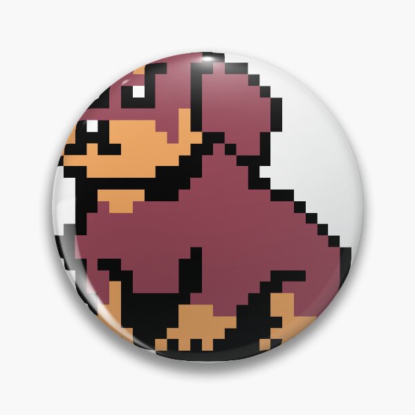 Item preview, Retro Pixel Art Dog Character with Mustache and Glasses designed and sold by SALAHARTICT1.