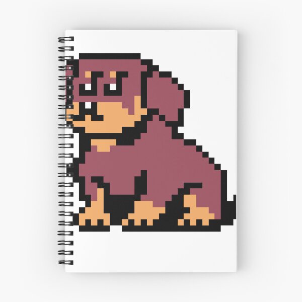Item preview, Retro Pixel Art Dog Character with Mustache and Glasses designed and sold by SALAHARTICT1.
