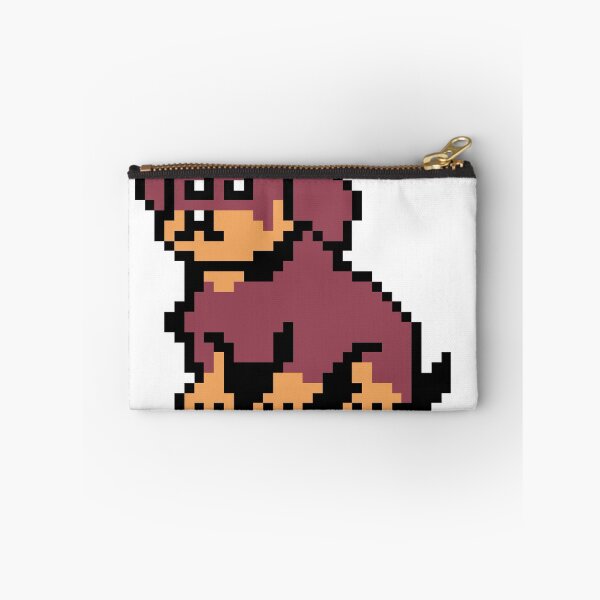 Item preview, Retro Pixel Art Dog Character with Mustache and Glasses designed and sold by SALAHARTICT1.