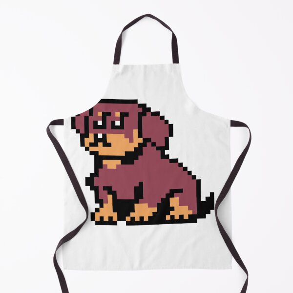 Item preview, Retro Pixel Art Dog Character with Mustache and Glasses designed and sold by SALAHARTICT1.
