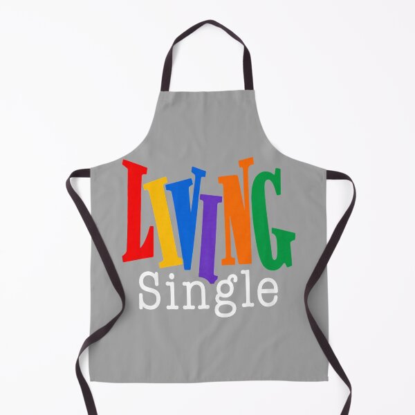 Item preview, Colorful Single Life Bold Retro Typography Statement designed and sold by GreggRoss.
